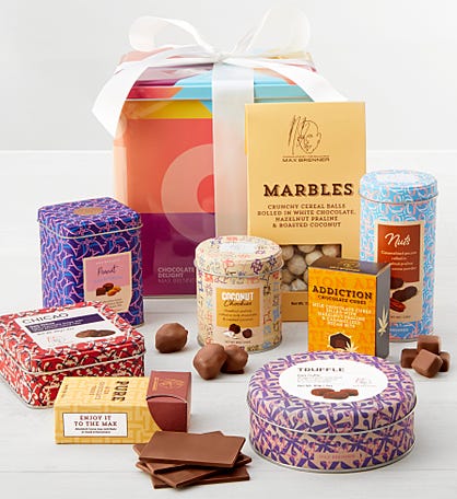 Max Brenner Chocolate Delight Large Gift Tin 